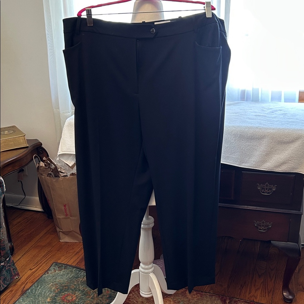 Calvin Klein Modern Fit Black Trousers